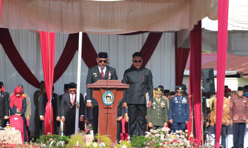 Pemkab Limapuluh Kota memperingati Peristiwa Situjuah ke-77. Bupati Safni ajak hidupkan nilai perjuangan dan hormati 69 syuhada di Lurah Kincie.