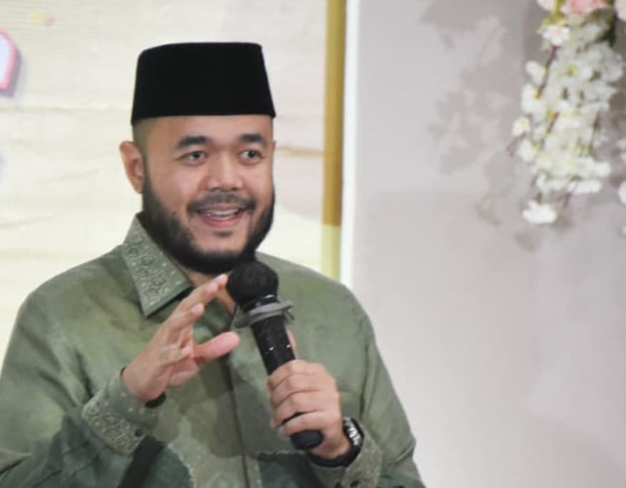 Wali Kota Padang, Fadly Amran, menyampaikan bahwa pameran pendidikan internasional ini bagian dari Program Unggulan &ldquo;Padang Juara&rdquo;, yang digagas bersama Wakil Wali Kota, Maigus Nasir.(Foto: Prokopim)