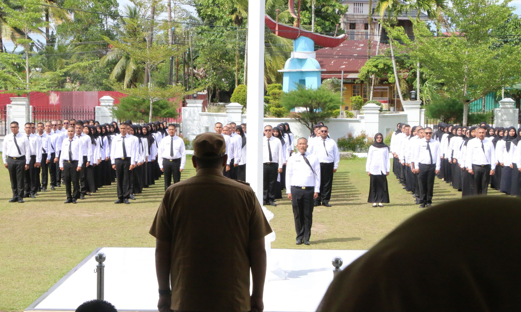 Latsar CPNS 2026 Kota Pariaman dibuka Yota Balad, di Balaikota Pariaman, diikuti 148 peserta blended learning untuk membentuk ASN yang baru berintegritas.
