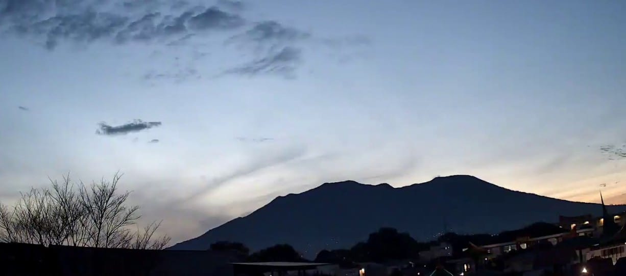 Kondisi terkini Gunung Marapi.