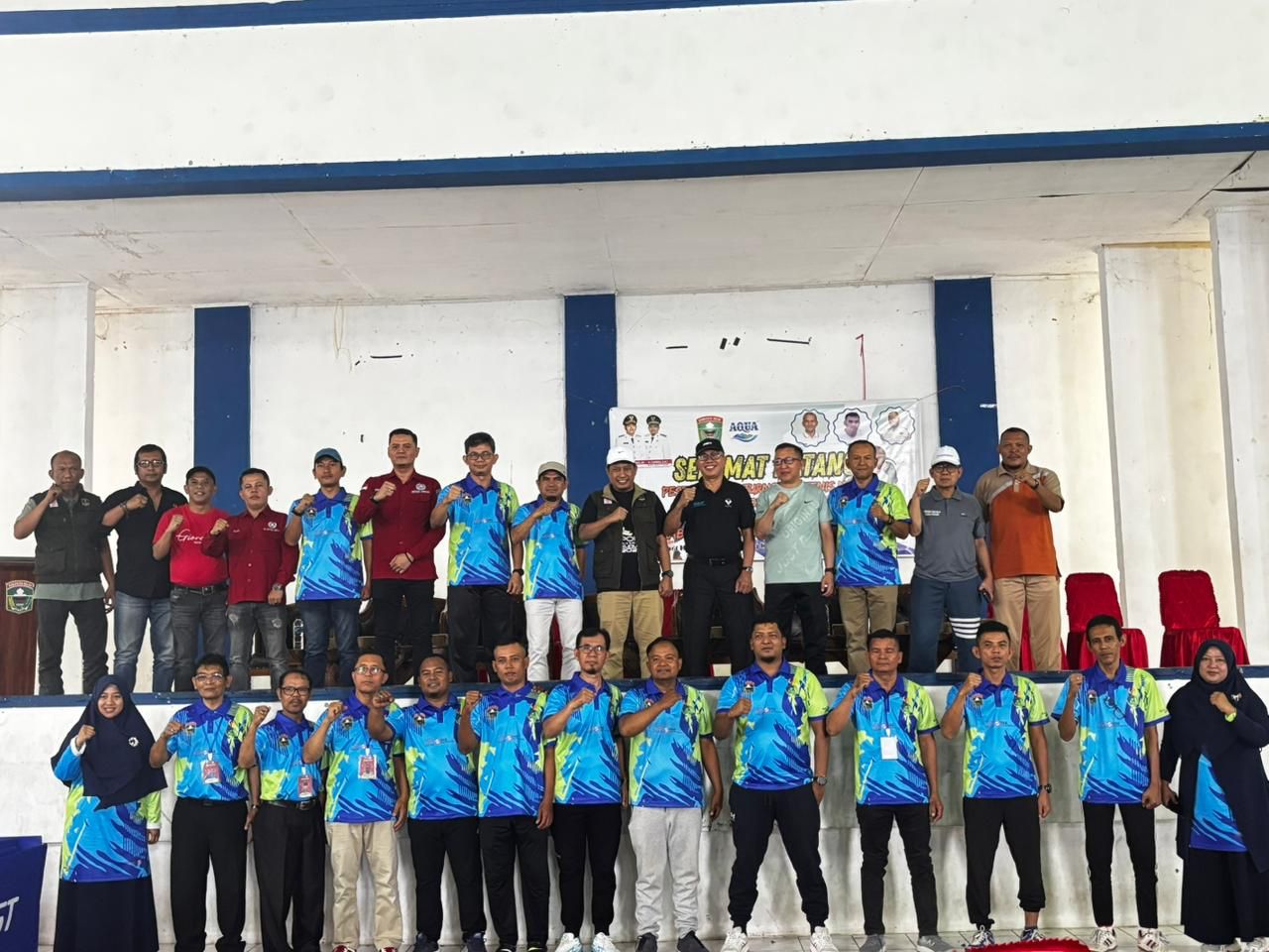 Wakil Bupati Solok membuka Open Tournament Tenis Meja Bupati Solok Cup 2026 sekaligus pengukuhan pengurus PTMSI periode 2025&ndash;2029.