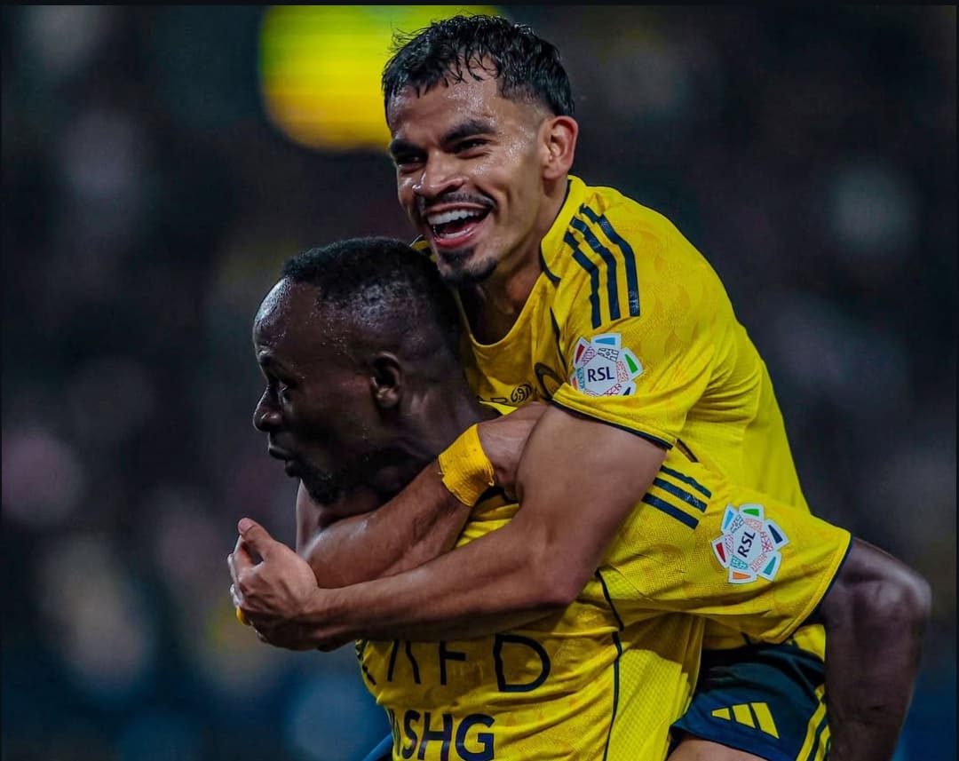 Sadio Mane mengirim umpan kunci yang memicu gol bunuh diri Dossari, membawa Al Nassr unggul 1-0 atas Al Taawoun pada laga Saudi Pro League 2026 di Al-Awwal Park.(Foto: IG @alnassr)