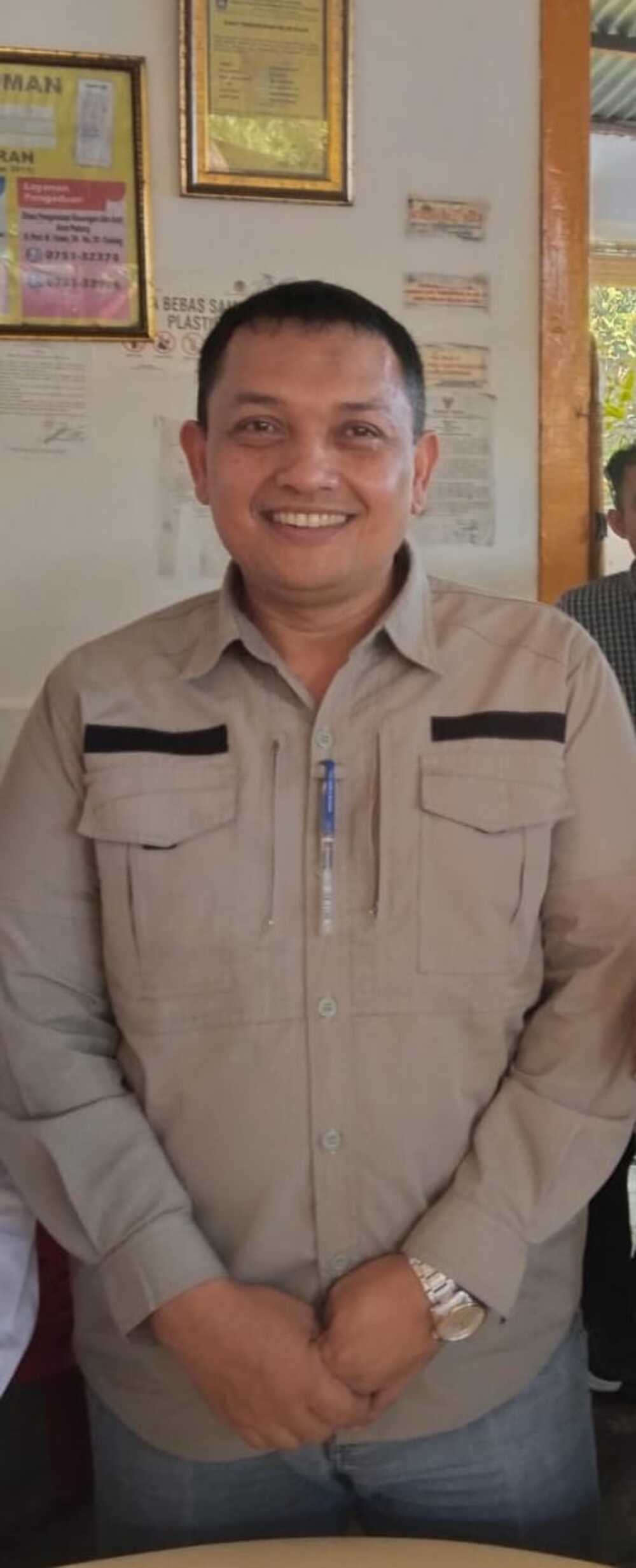 Kepala Badan Keuangan Daerah (BKD) Dharmasraya, Marten Yunus.