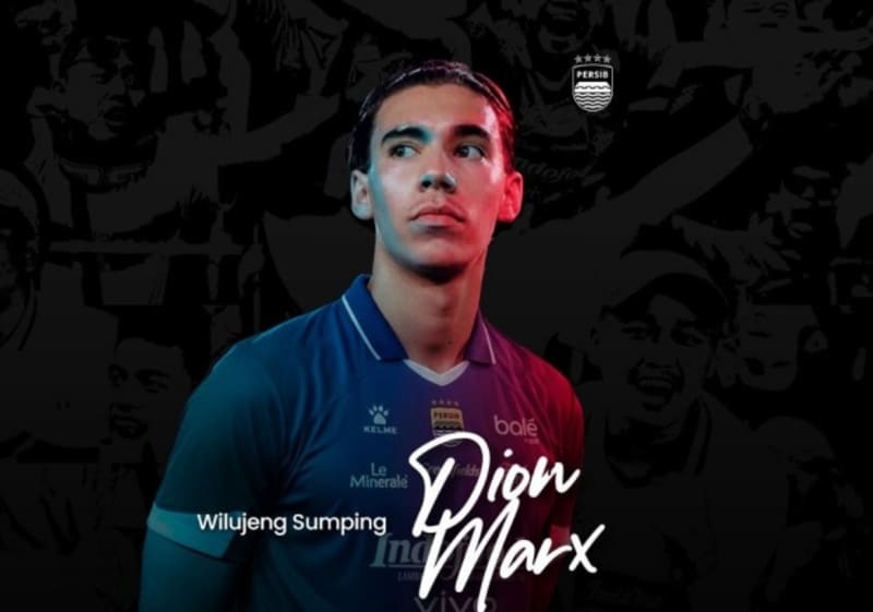 Persib Bandung memperkuat skuatnya dengan mendatangkan Dion Markx.(FOTO: Ileague)