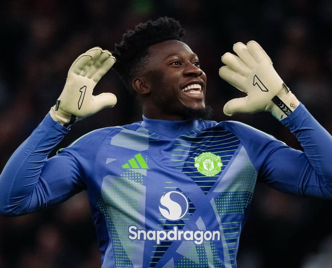 Andre Onana saat tampil bersama Manchester United.(Foto: IG @andreonana.24)