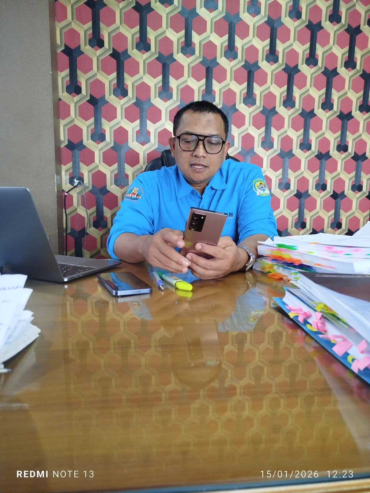 Kepala Badan Keuangan Daerah (BKD) Kabupaten Dharmasraya, Marten Yunus.