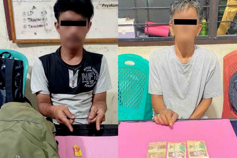 Polres Payakumbuh menangkap dua pria terduga pengedar sabu di dua lokasi berbeda. Polisi amankan sabu dan kembangkan jaringan peredaran.