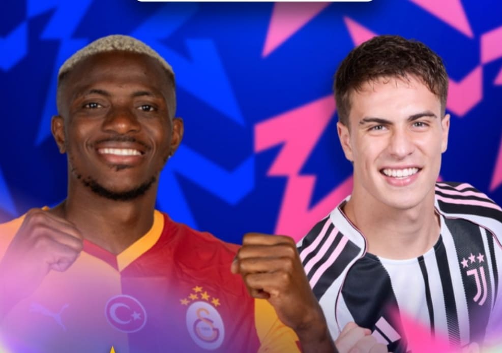 Juventus akan duel dengan Galatasaray di playoff Liga Champions 2026.(Foto: IG @ChampionsLeague)