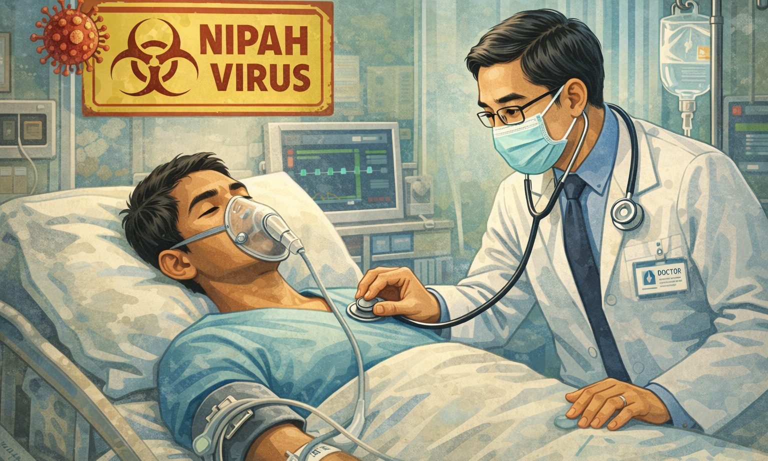 IDAI imbau kewaspadaan Virus Nipah menyusul perkembangan kasus global, meski belum ada kasus di Indonesia dan virus terdeteksi pada kelelawar buah Pteropus. (chatgpt)