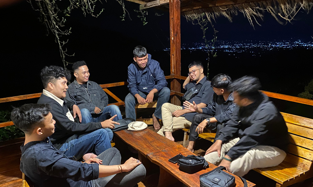 Sikabu View di Limapuluh Kota memanfaatkan tren healing anak muda. (Foto: Irfan/Padeks)