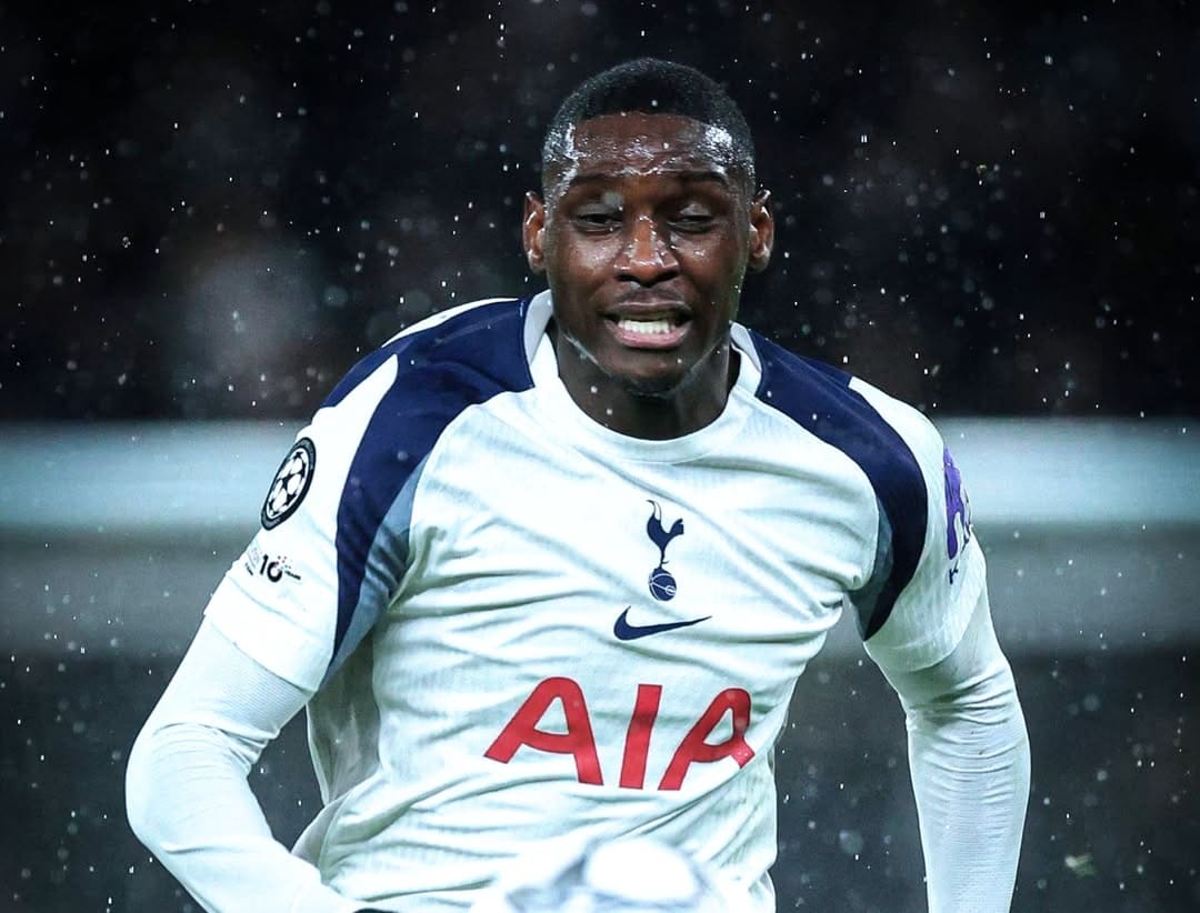 Randal Kolo Muani saat memperkuat Tottenham Hotspur. Juventus tertarik merekrutnya pada akhir bursa transfer.(Foto: Dok. IG Spurs Army)