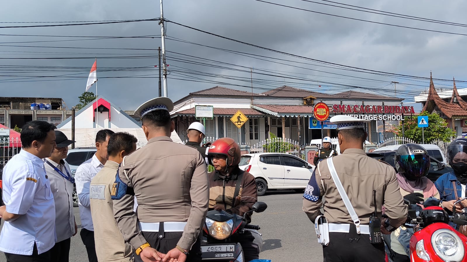 Polresta Bukittinggi melaksanakan Operasi Keselamatan Singgalang 2026 di depan Mapolresta Bukittinggi, Rabu (4/2/2026).