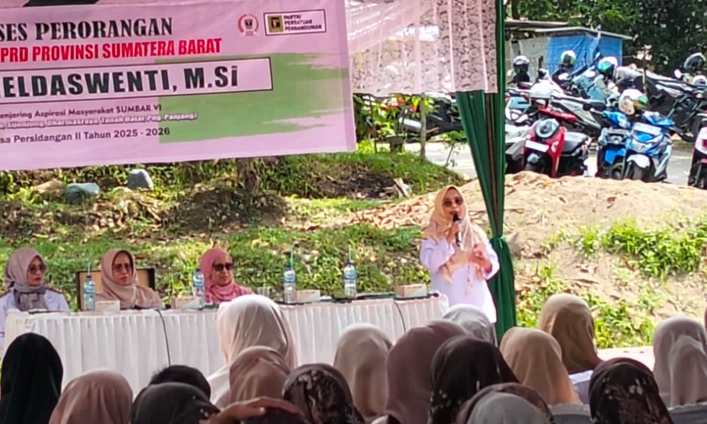 Reses DPRD Sumbar, Neldaswenti bertemu alumni SILO Sawahlunto. Peserta meminta program ketahanan keluarga tetap dilanjutkan meski anggaran terbatas.
