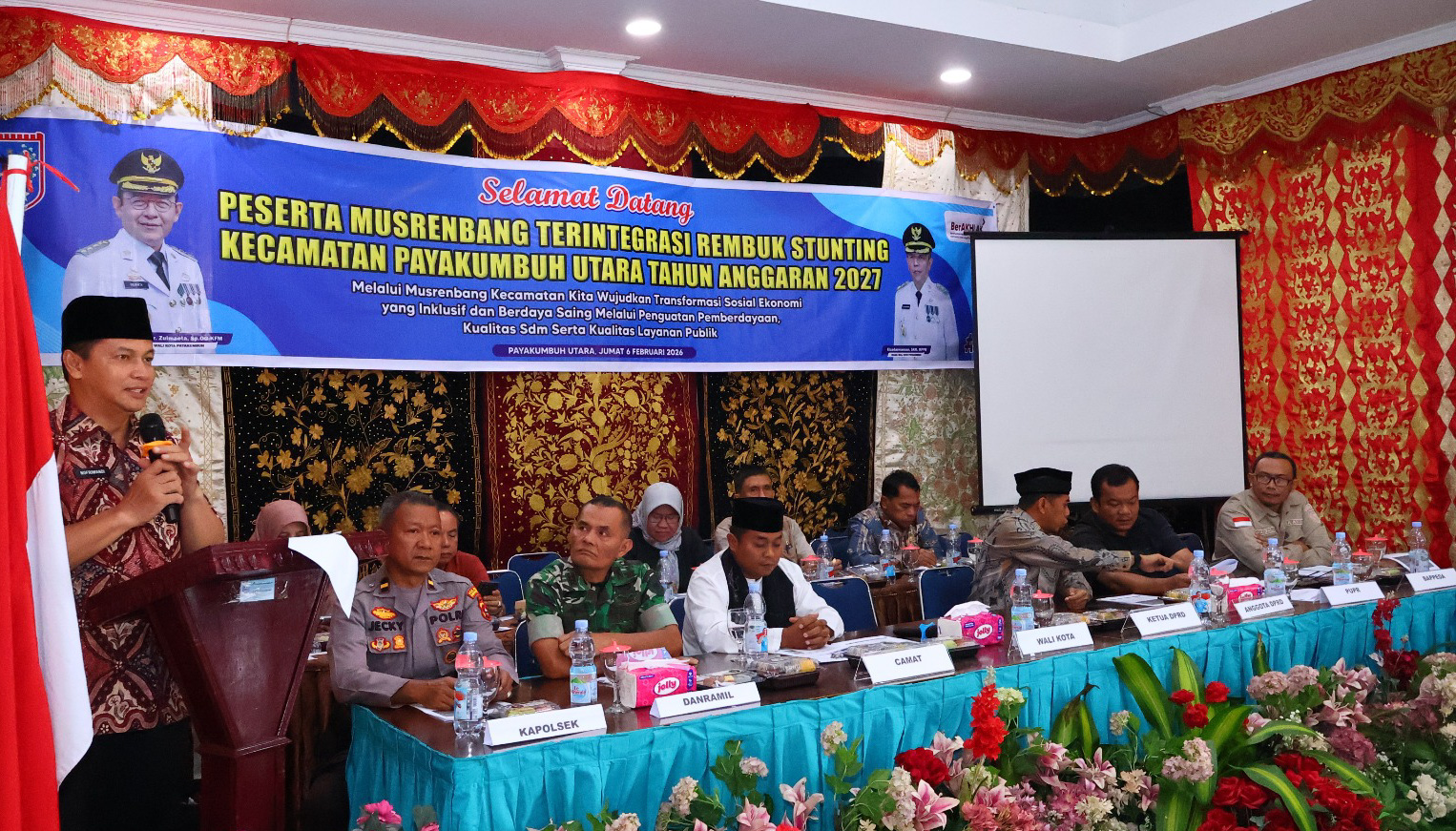 Musrenbang Payakumbuh Utara 2027 menyoroti stunting, kemiskinan, air bersih, dan sanitasi berdasarkan data DTSen 2025 sebagai dasar prioritas pembangunan.