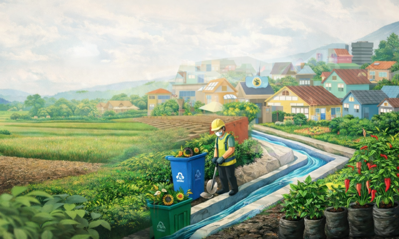 Wali Kota Padangpanjang minta RT maksimalkan anggaran Rp150 juta untuk infrastruktur, ketahanan kota, pengelolaan sampah, dan pemulihan pascabencana. (Ilustrasi AI)