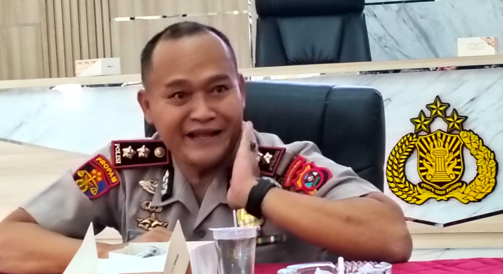 Kapolres Sawahlunto AKBP Simon Yana Putra.