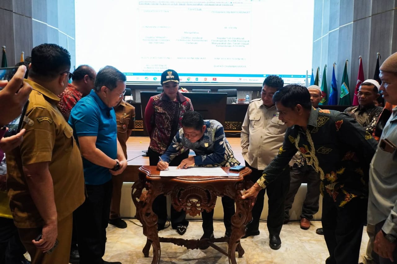 Kementan nilai kepatuhan PT TKA terkait kewajiban kebun plasma 20 persen HGU di Dharmasraya bersama tim Sumbar dan Jambi pada 10 Februari 2026.
