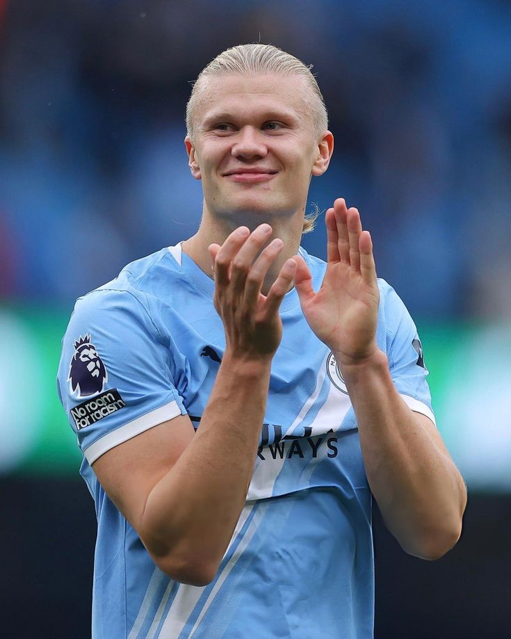 Striker Manchester City, Erling Haaland.