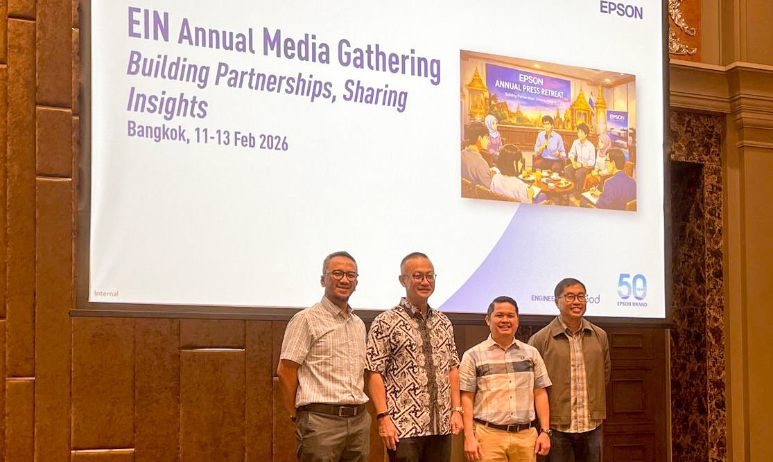 Epson gelar Media Gathering 2025 di Bangkok, paparkan strategi B2B, inovasi teknologi 2026, dan komitmen keberlanjutan.