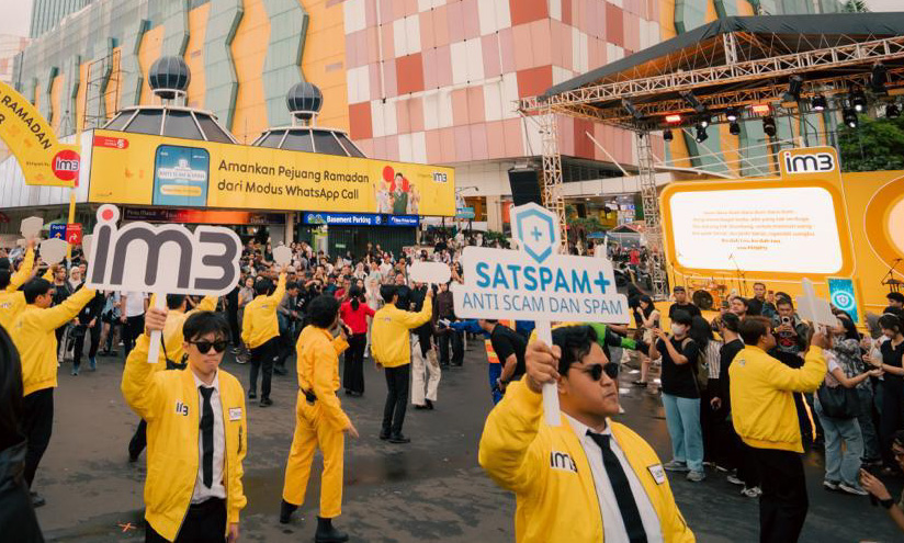 IM3 luncurkan SATSPAM+ berbasis AIvolusi5G, klaim perlindungan WhatsApp Call pertama di Indonesia jelang Ramadhan 2026.