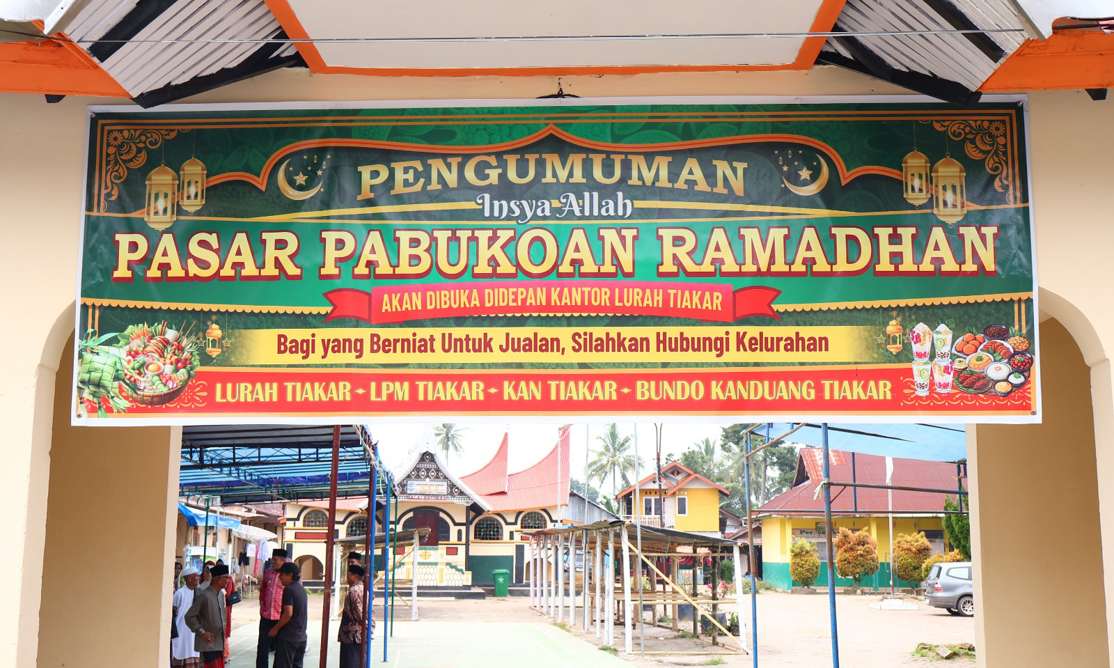 Wawako Payakumbuh tinjau Pasar Pabukoan Tiakar, dorong UMKM Ramadhan dan tekankan kebersihan serta keamanan pangan.