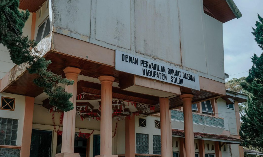 Gedung Anggota Dewan Yang Terhormat di Kabupaten Solok. (dok)