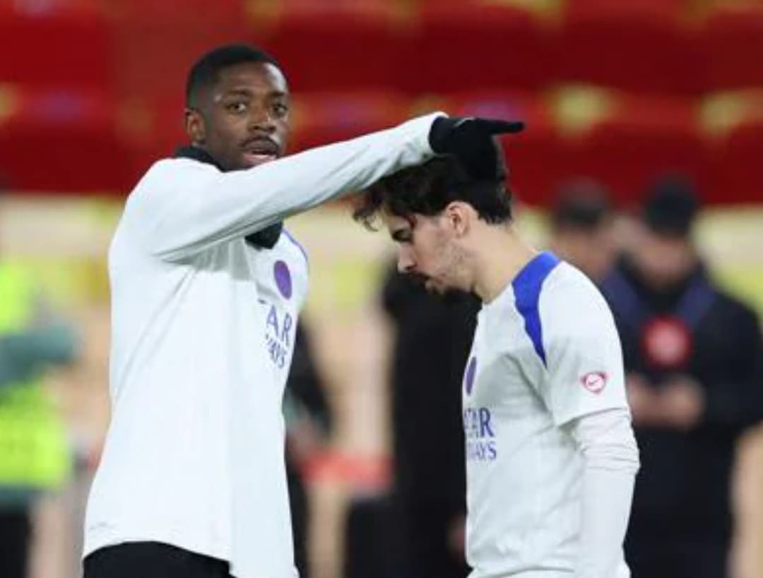 Pemain PSG latihan jelang Leg Pertama Babak Playoff Liga Champions 2026 di Stade Louis II.(Foto: UEFA.com)