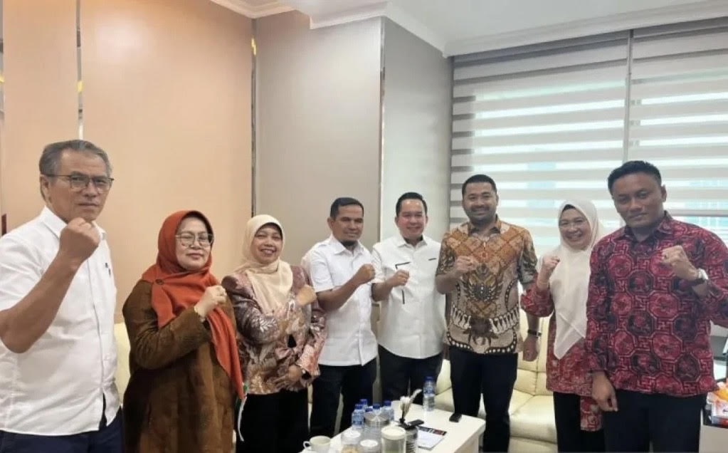 Wakil Bupati Solok Candra bertemu Anggota DPR RI, Zigo Rolanda di Jakarta, kemarin.