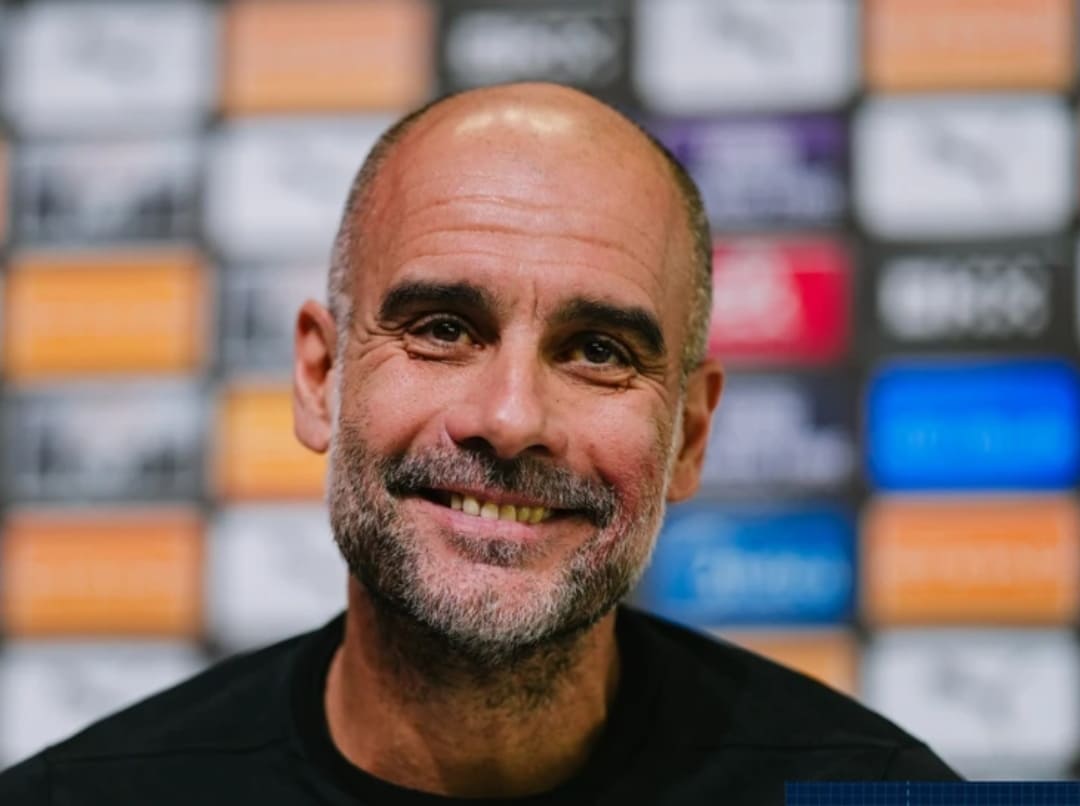 Pep Guardiola memberikan keterangan pers jelang laga Premier League antara Manchester City dan Newcastle United.(Foto: mancity.com)