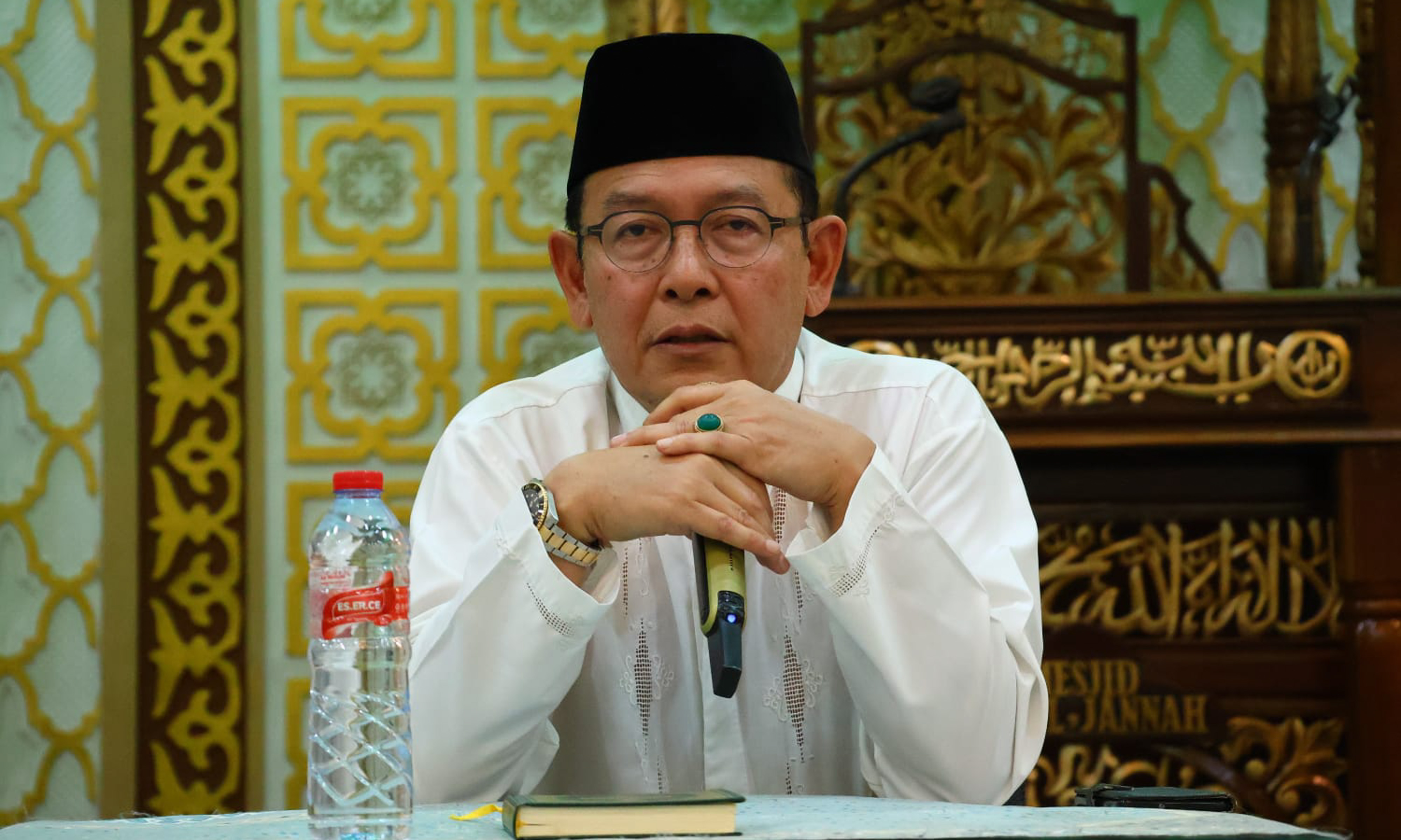 Wali Kota Payakumbuh Zulmaeta di Masjid Nurul Jannah di Kelurahan Tigo Koto Dibaruah, Kecamatan Payakumbuh Utara, Selasa (24/02/2026).