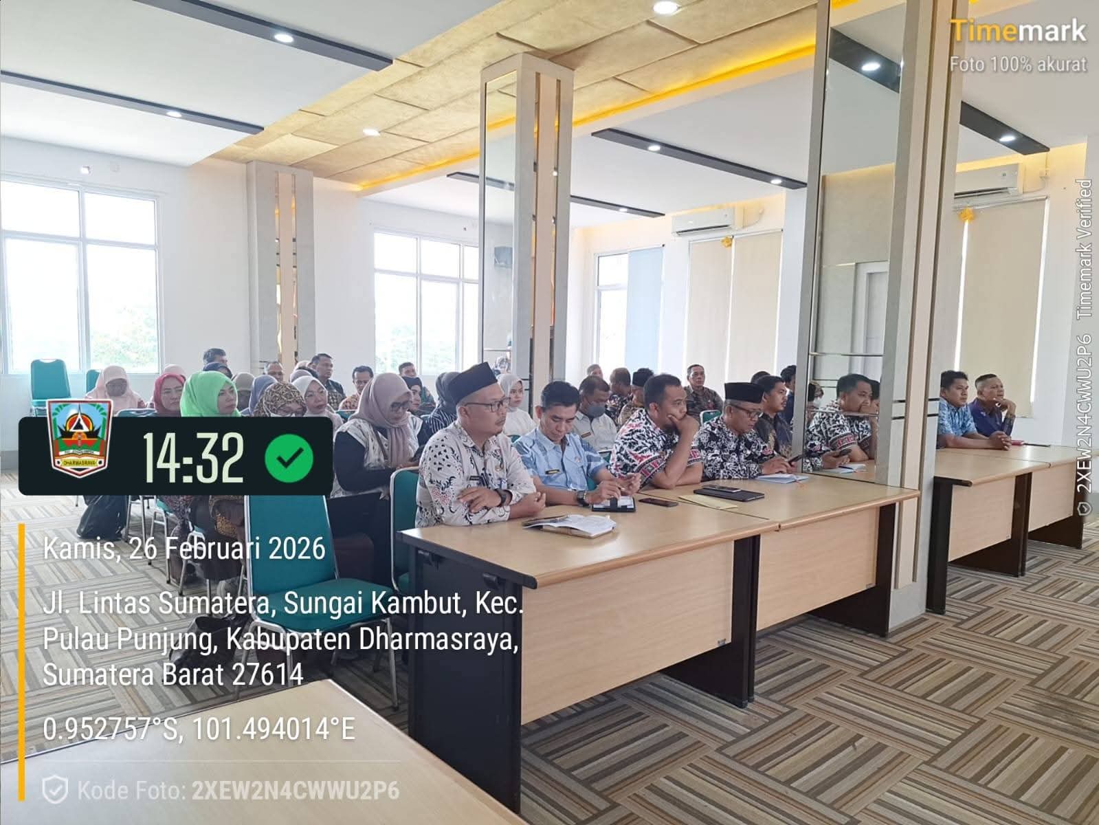 Sosialisasi terhadap agen LPG 3 Kg di Dharmasraya.