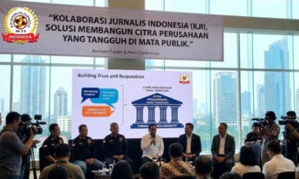 KJI tegaskan peran strategis tangkal hoaks. Ketua Umum Andarizal dorong perusahaan bangun citra lewat jurnalisme tepercaya.
