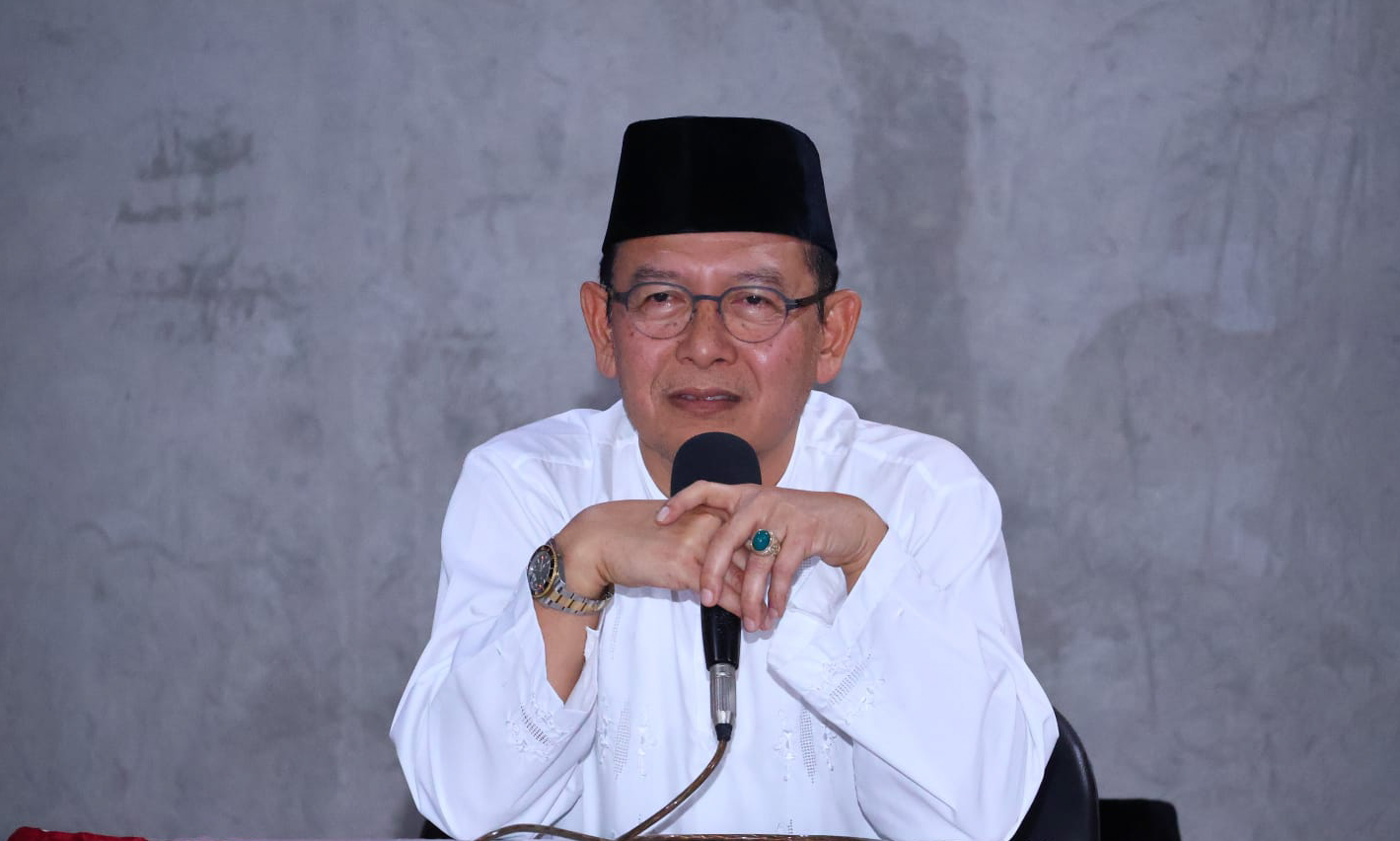 Wali Kota Payakumbuh Zulmaeta di Masjid Muttahidin, Kelurahan Parambahan, Kecamatan Lamposi Tigo Nagori, Kamis (26/02/2026) malam.
