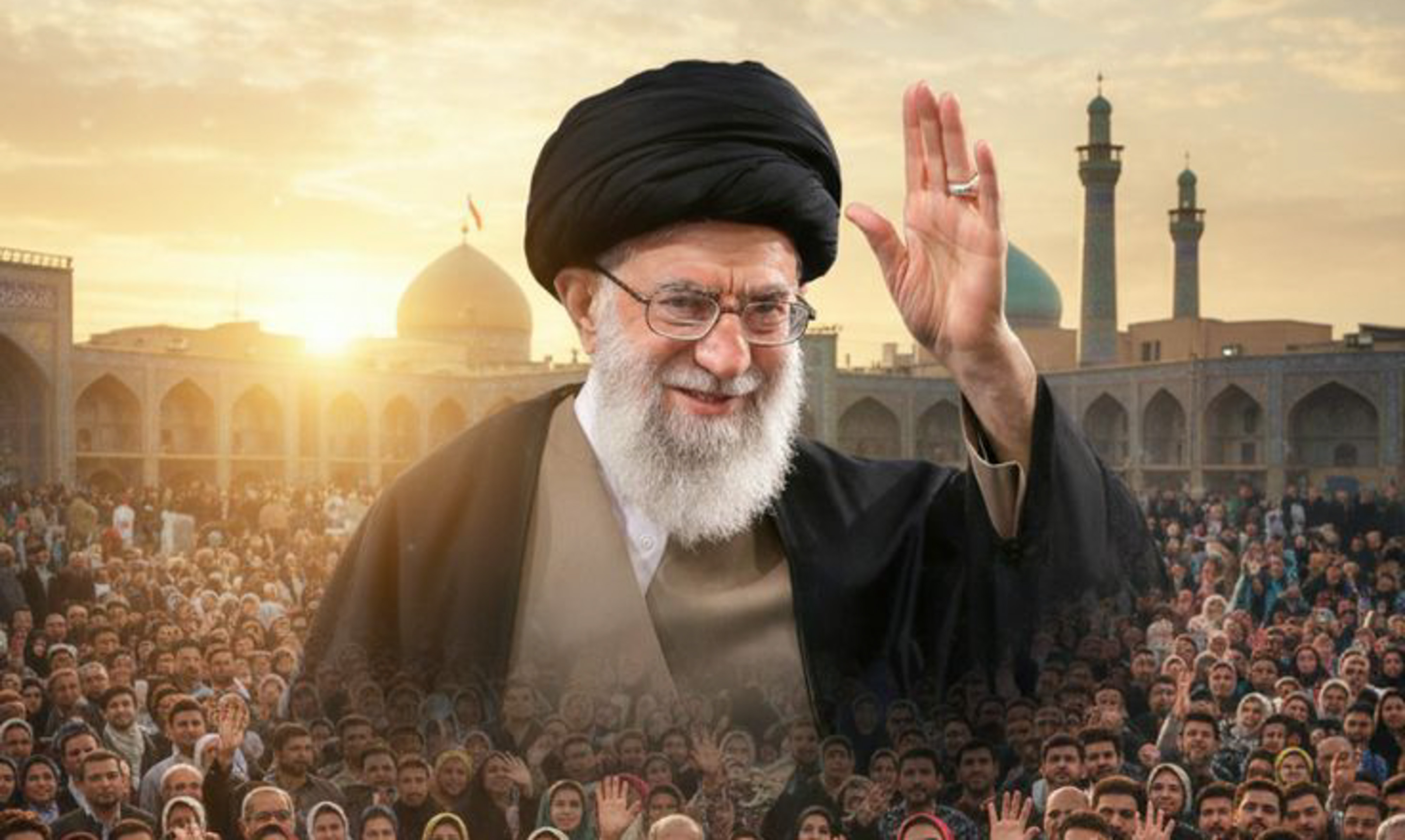 Ali Khamenei tewas dalam serangan udara AS-Israel ke Teheran. Iran tetapkan masa berkabung 40 hari. (Foto: Pinterest)