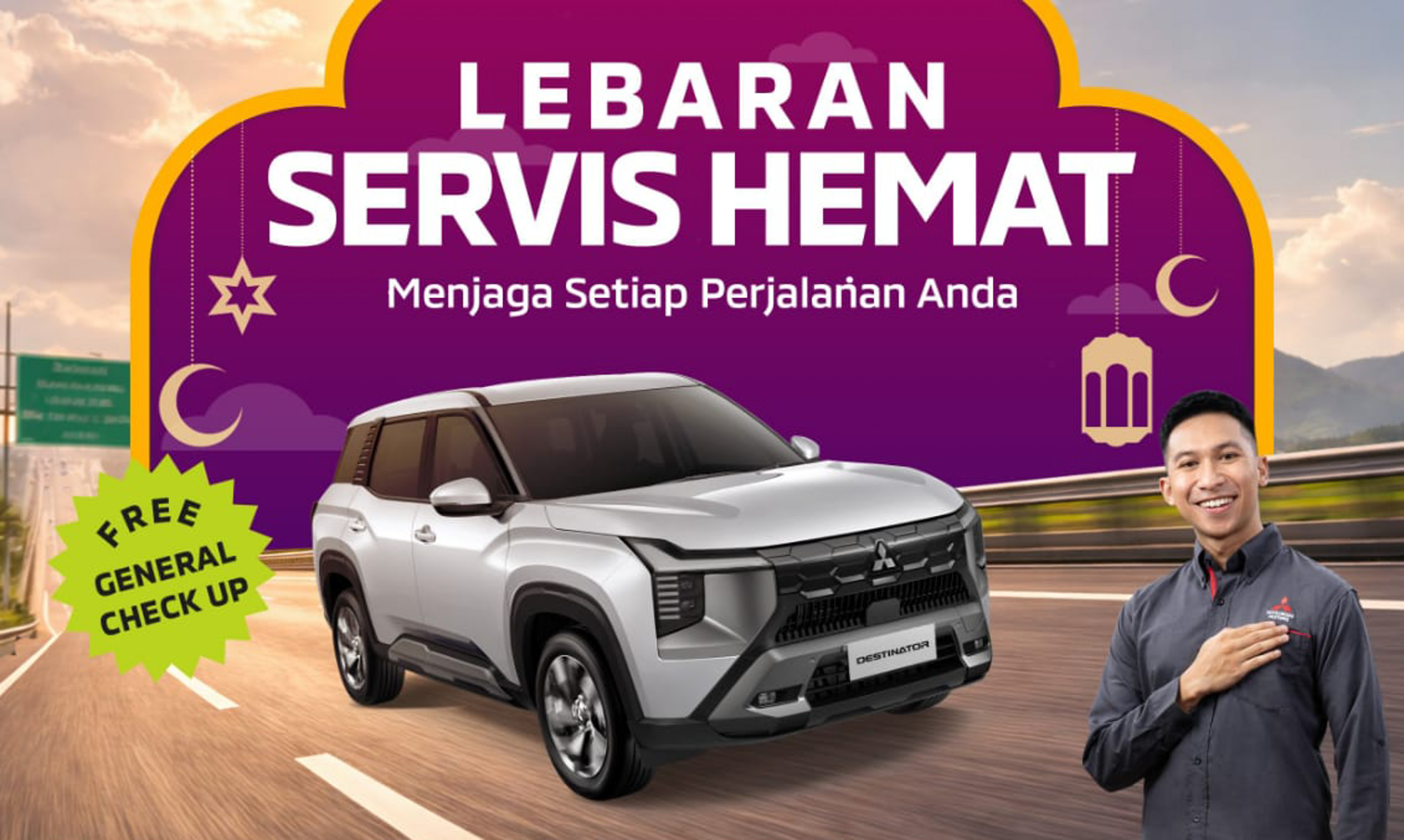 Mitsubishi luncurkan Lebaran Campaign 2026 dengan diskon servis hingga 40% dan program Kilau Lebaran di diler resmi seluruh Indonesia.