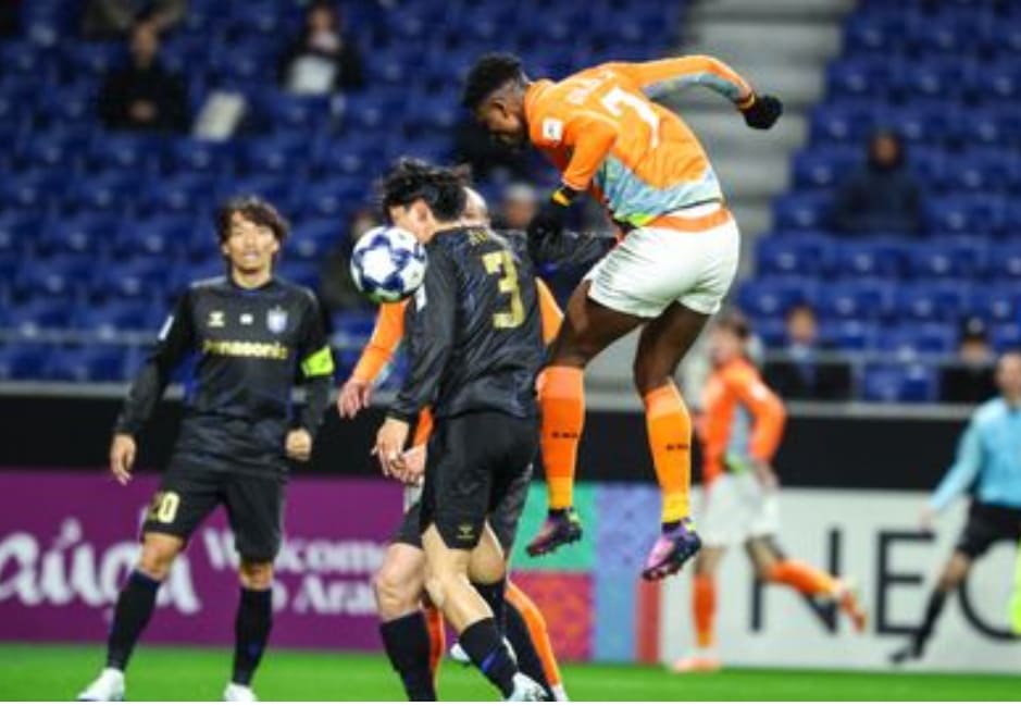 Pertandingan leg pertama Liga Champions Asia Two 2025/26 antara Gamba Osaka dan Ratchaburi FC di Stadion Suita City, Jepang.(Foto: AFC)