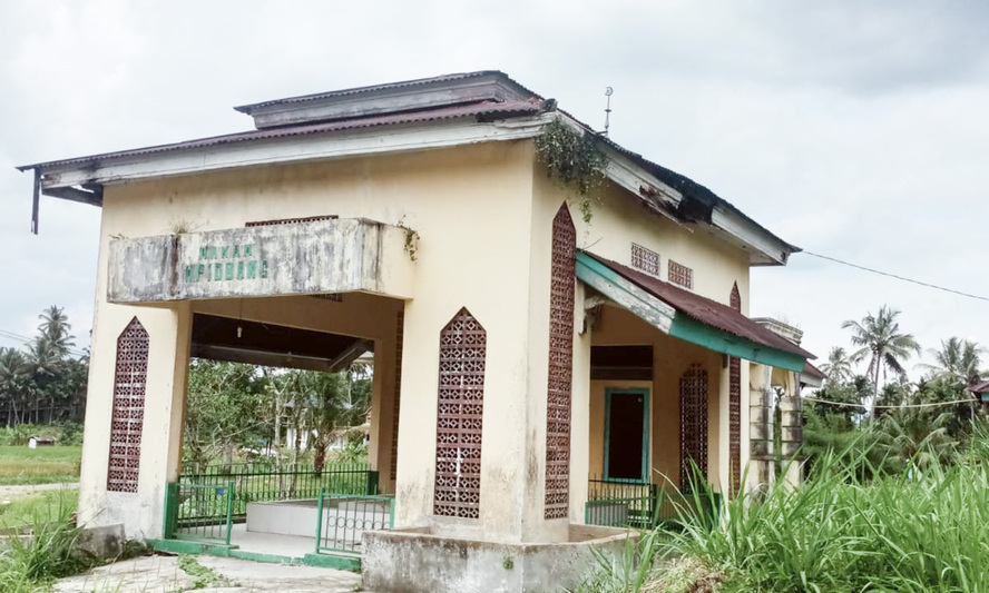 Makam Haji Piobang di Payakumbuh tampak sepi dan minim perawatan, padahal menyimpan jejak sejarah Perang Padri di Sumbar.