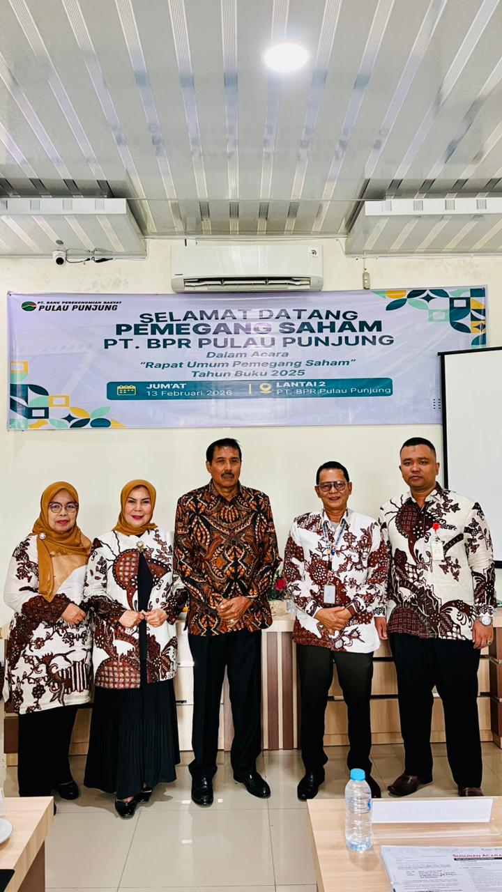 Dirkom dan pemegang saham pengendali usai RUPS tahun buku 2025.