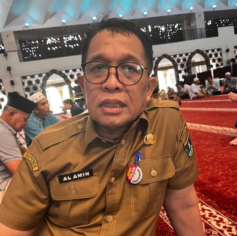 Kepala Bapenda Sumbar Al Amin.