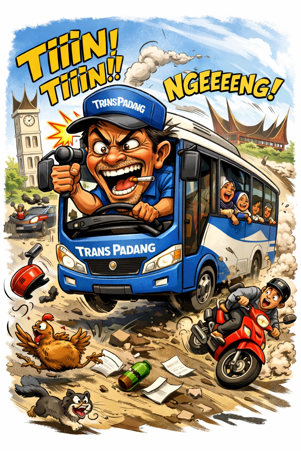 Ilustrasi AI.