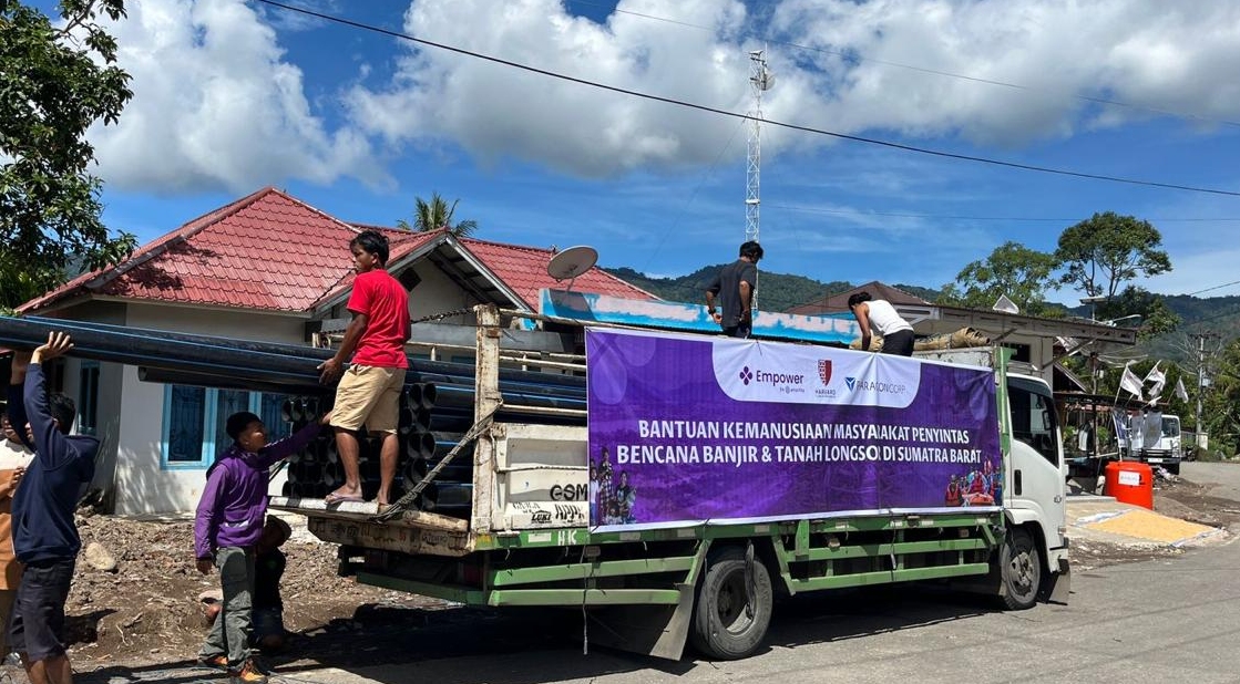 Amartha Empower menjalankan program pemulihan saluran irigasi bagi masyarakat terdampak banjir dan tanah longsor di Kabupaten Agam, Sumatra Barat, untuk mendukung pemulihan ekonomi masyarakat.
