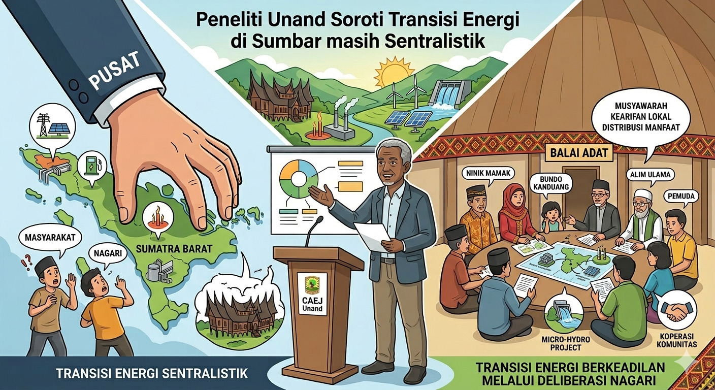 Ilustrasi Transisi Energi.