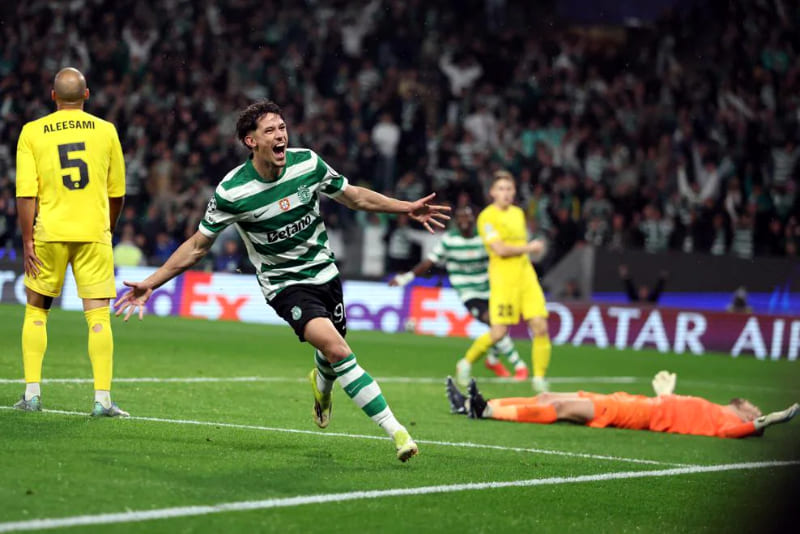Sporting CP Lolos ke Perempat Final Liga Champions usai comeback dramatis 5-0 atas Bod&oslash;/Glimt di leg kedua babak 16 besar di Lisbon. (Foto: UEFA.com)