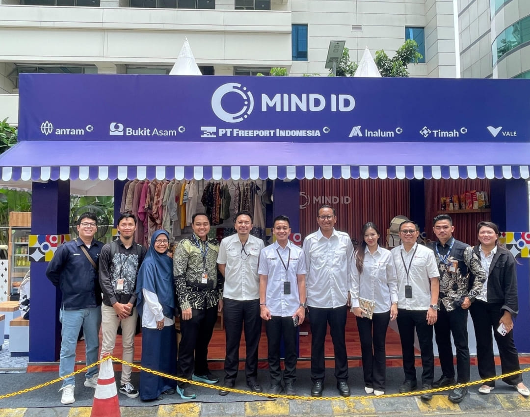 UMKM binaan PTBA, termasuk FnR Craft dan pelaku usaha kuliner, berpartisipasi dalam Bazar Semarak Ramadhan di Kementerian ESDM, Jakarta, 26 Maret 2026.(Foto: Corcom)