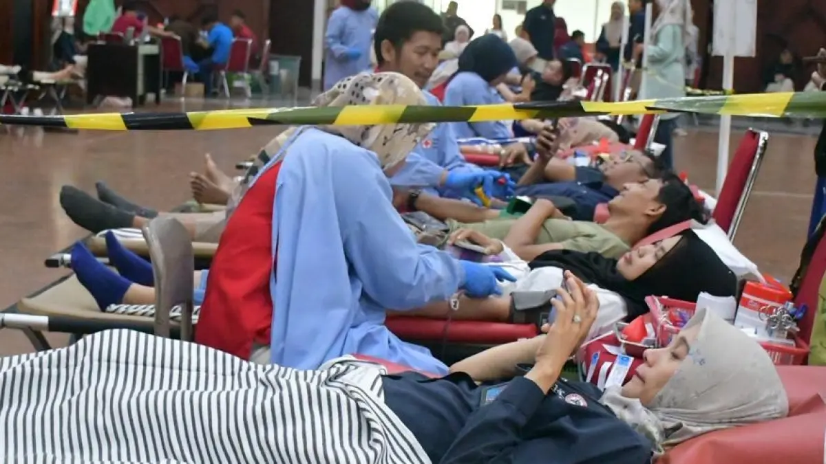 Donor darah HUT 116 PT Semen Padang berhasil kumpulkan 369 kantong darah di Padang, dukung stok darah dan aksi kemanusiaan.
