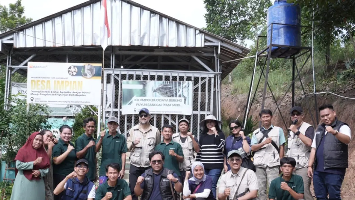 Tim Alenia Pictures dan pemeran film dokumenter “The Mind Journey: For Indonesia and The World”.(Foto: Corcom PTBA)