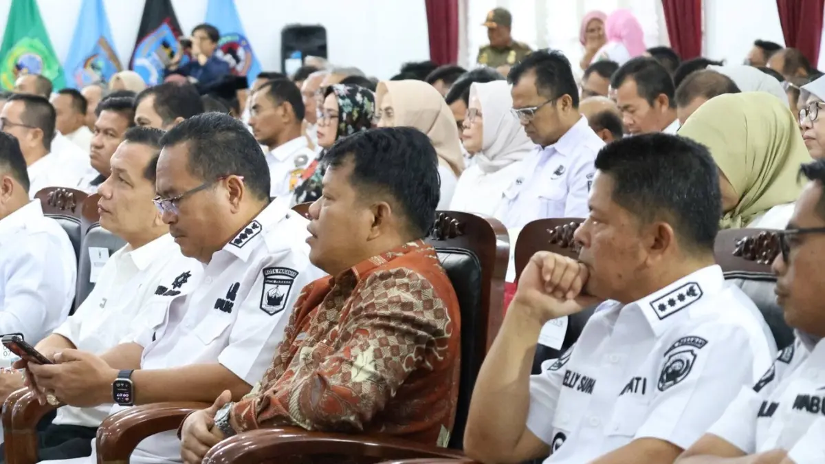 Wali Kota Pariaman Yota Balad (dua kiri) hadiri Musrenbang Sumbar 2027, dorong sinkronisasi program pusat-daerah dan perencanaan pembangunan, Rabu (8/4/2026).