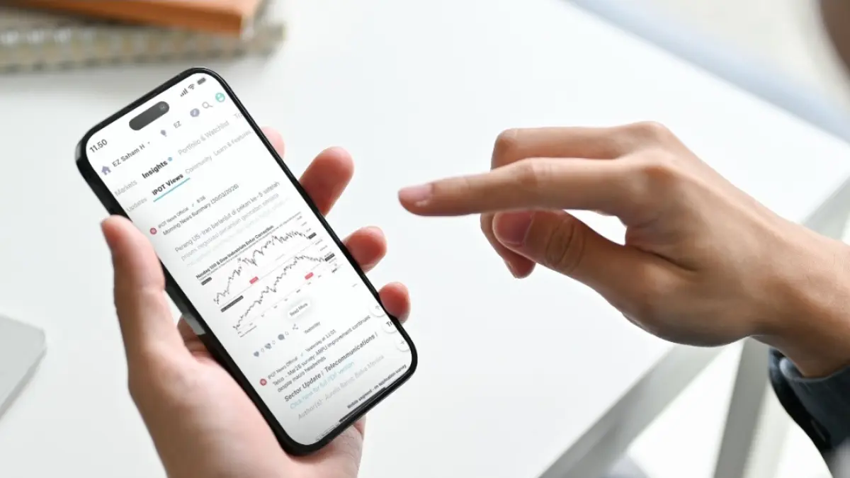 IPOT membuka akses gratis fitur real time trading bagi nasabah sekuritas lain di Indonesia.(Foto: IPOT)