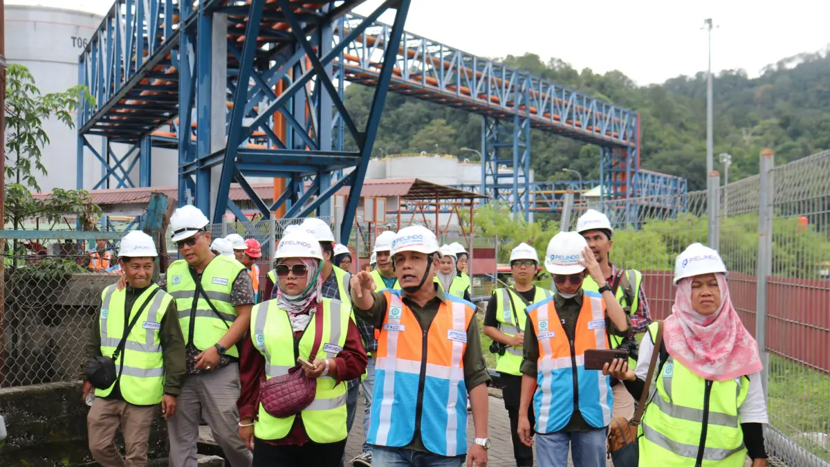 PT Pelabuhan Tanjung Priok (PTP Nonpetikemas) Cabang Teluk Bayur menggelar Media Port Visit untuk mengunjungi Pelabuhan Teluk Bayur, Rabu (15/4/2026).