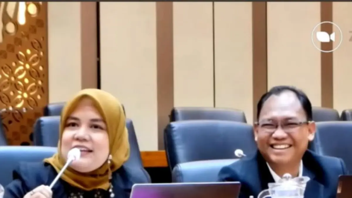 Perwakilan UNP mengikuti Rapat Panja Pelindungan Pekerja Migran Indonesia bersama Komisi IX DPR RI di Gedung Nusantara I, pada 9 April 2026 lalu.(Foto: SC. TV Parlemen)